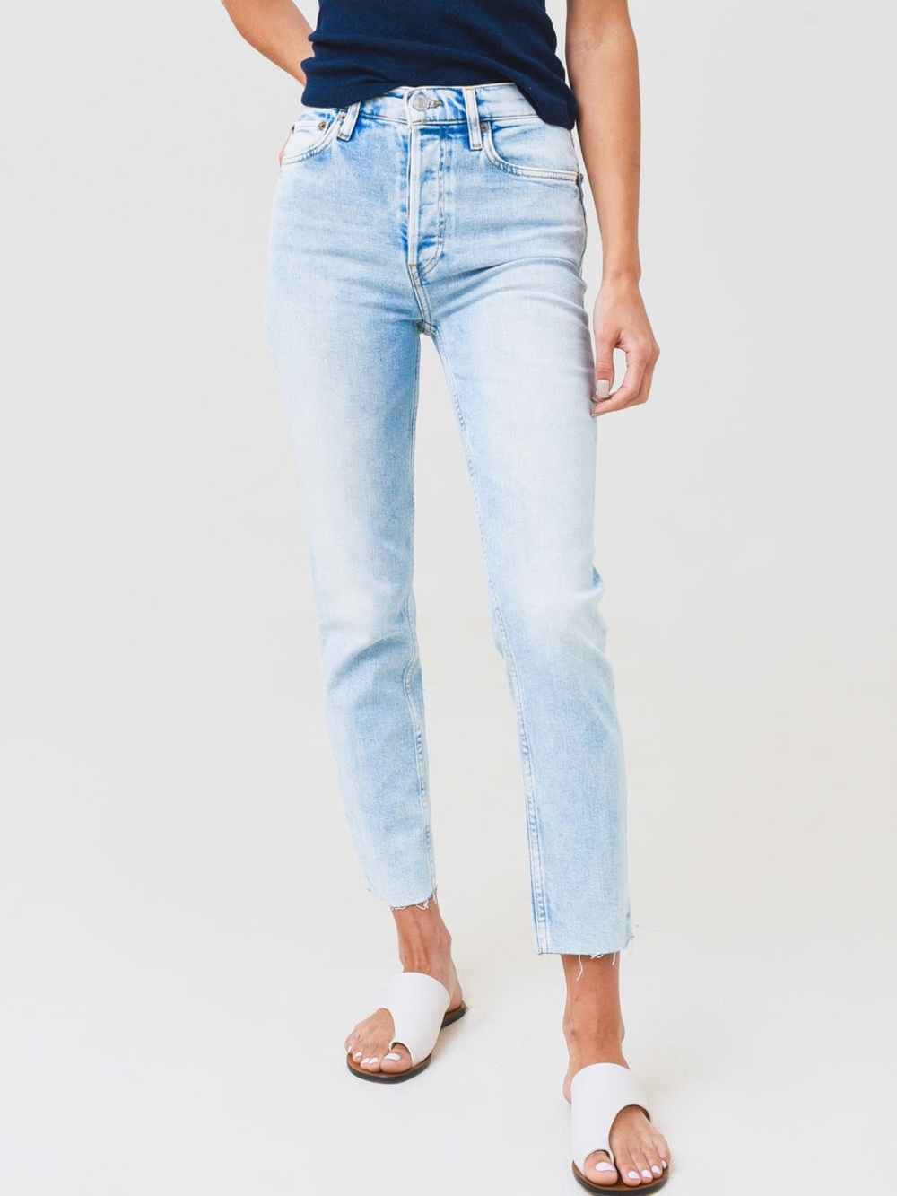 RE/DONE Light Wash Jeans